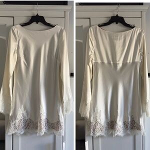 Reformation Blanche Dress in Ivory Bridal Silk Size Medium